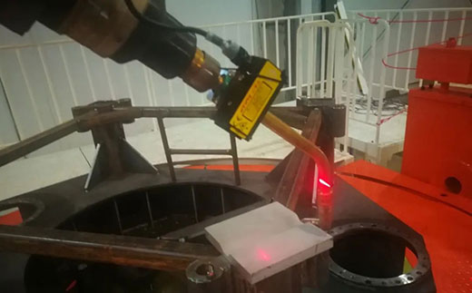 上海游戏老虎机机器人焊接工作站