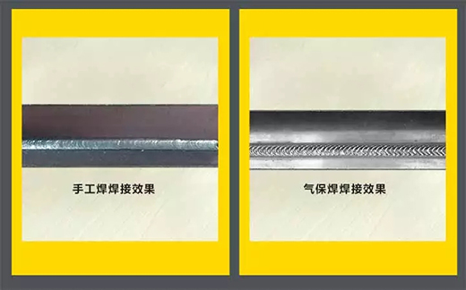 游戏老虎机NB 251III焊机焊接效果