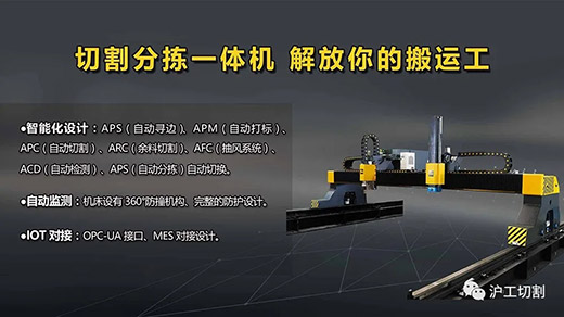 游戏老虎机全自动等离子切割分拣一体机